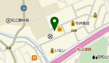 ココカラファイン田和山店の地図画像