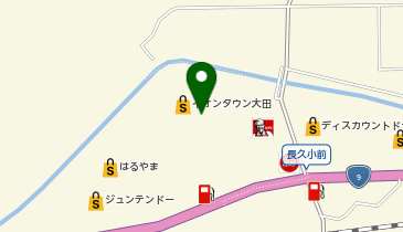 エフワン大田店の地図画像