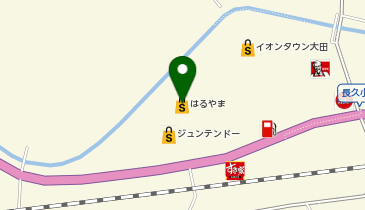 はるやま島根大田店の地図画像