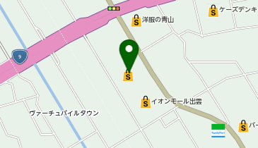 宮脇書店イオンモール出雲店の地図画像