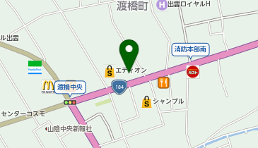 ブックオフ出雲渡橋店の地図画像