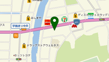 ブックオフ松江店の地図画像