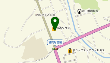 ダイソーゆめタウン浜田店の地図画像