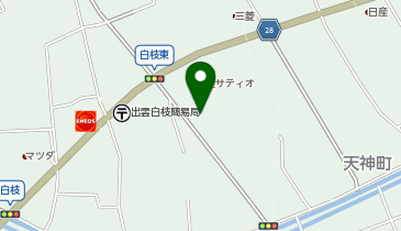 日産部品山陰販売出雲工場の地図画像