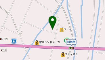 ワープ・田中オートの地図画像