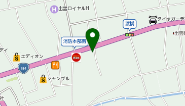 マルティ出雲店の地図画像