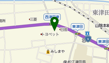 ルノー松江の地図画像