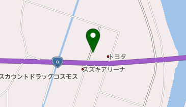 島根トヨタ自動車安来店の地図画像