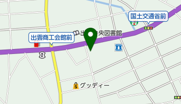 島根トヨタ自動車出雲店の地図画像