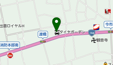 タイヤガーデン加藤ゴムの地図画像