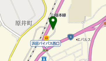 タイヤガーデン浜田の地図画像