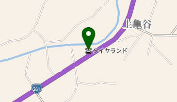 タイヤランド邑南の地図画像