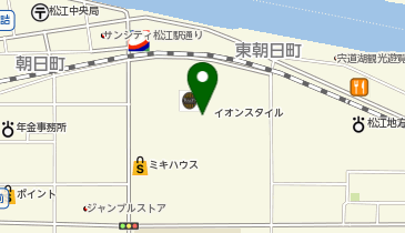 サイゼリヤイオン松江店の地図画像