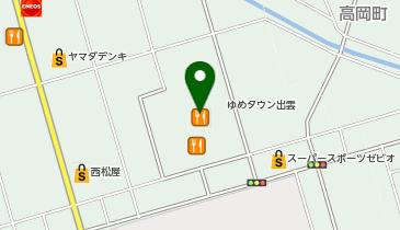 どんどんゆめタウン出雲店の地図画像