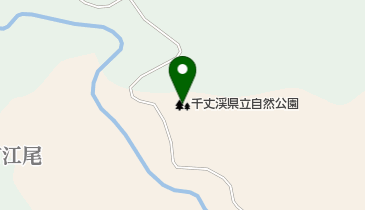 千丈渓県立自然公園の地図画像