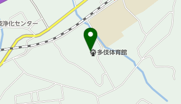 多伎体育館の地図画像