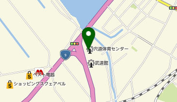 松江市宍道体育センターの地図画像