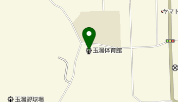玉湯体育館の地図画像