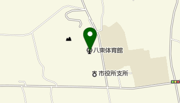 八束体育館の地図画像