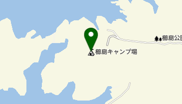 櫛島キャンプ場の地図画像