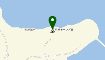 明屋キャンプ場の地図画像
