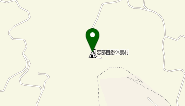 忌部自然休養村の地図画像