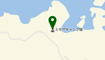 ミモザキャンプ場の地図画像