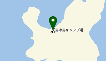 島津島キャンプ場の地図画像