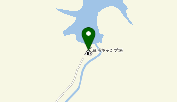 耳浦キャンプ場の地図画像