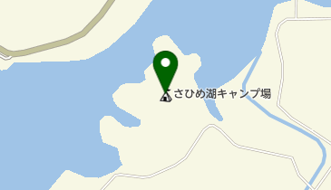 さひめ湖キャンプ場の地図画像