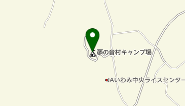 夢の音村キャンプ場の地図画像