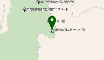 明石緑が丘公園キャンプ場の地図画像