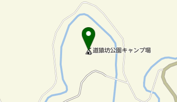 島根県立道猿坊公園キャンプ場の地図画像