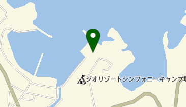 ジオリゾートシンフォニーキャンプ場の地図画像