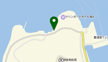 TADAYOI海士グランピングの地図画像