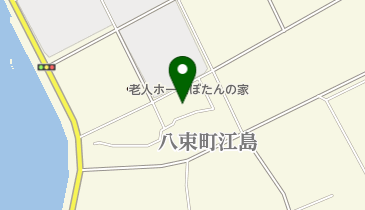 八束テニスコートの地図画像