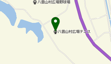 八雲山村広場テニスの地図画像