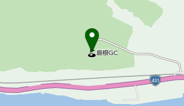 島根ゴルフ倶楽部の地図画像
