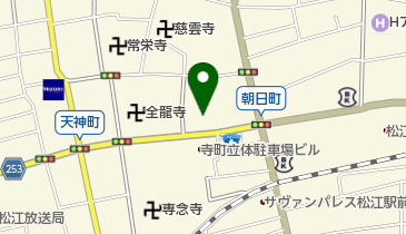 ボートピア松江の地図画像