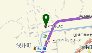 ボウルJACの地図画像