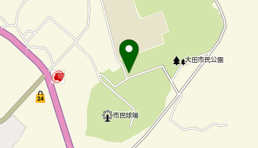 大田市民公園プールの地図画像