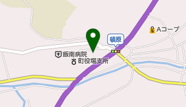 頓原町民プールの地図画像