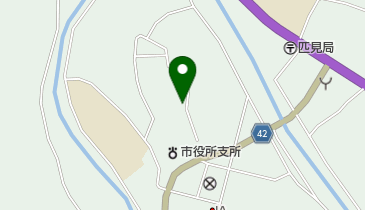 益田市立匹見中央プールの地図画像