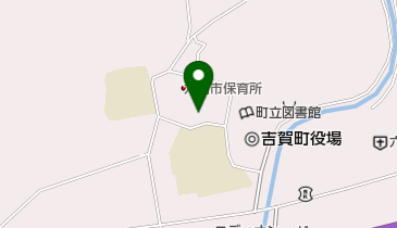 吉賀町民プールの地図画像