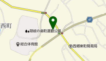 隠岐の島町立屋内温水プールの地図画像