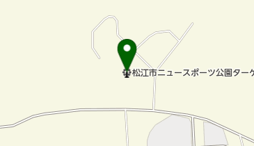 松江市ニュースポーツ公園ターゲットバードゴルフ場の地図画像