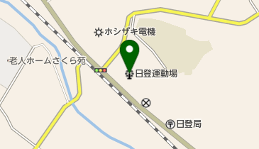 日登運動場の地図画像