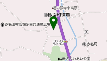 赤名町民グラウンドの地図画像