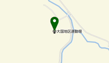 大国地区運動場の地図画像