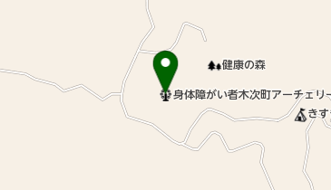 雲南市身体障がい者木次町アーチェリー場の地図画像